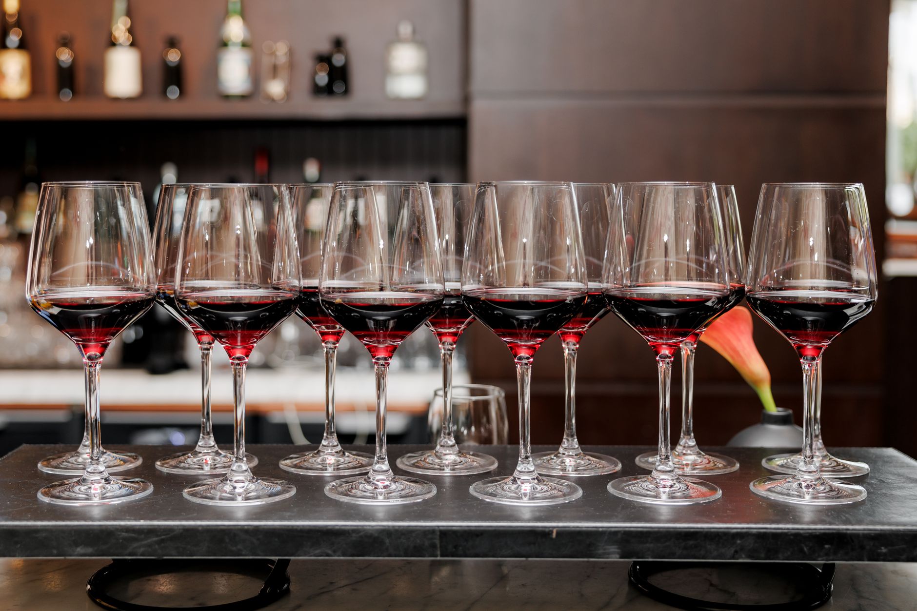 Wine glass with red X overlay — visual signal for the alcohol section
